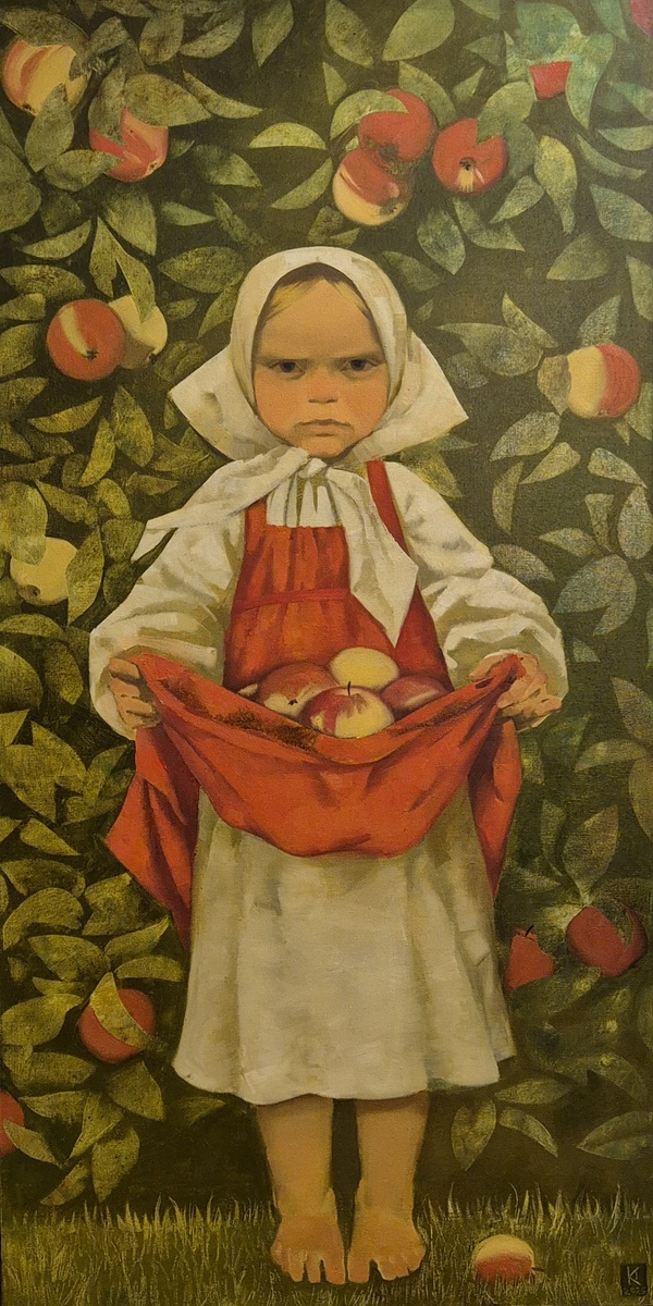 Кожова Анжела_Диптих Житьё да бытьё Левая часть_50х100_Фото: пресс-служба Фестиваля.