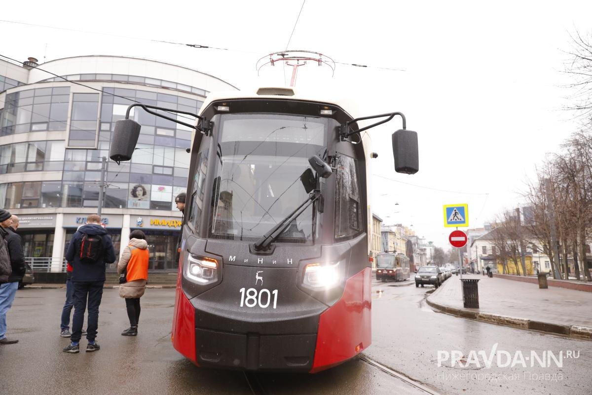    В рамках программы модернизации в Нижнем Новгороде появятся 170 новых трамваев «МиНиН»
