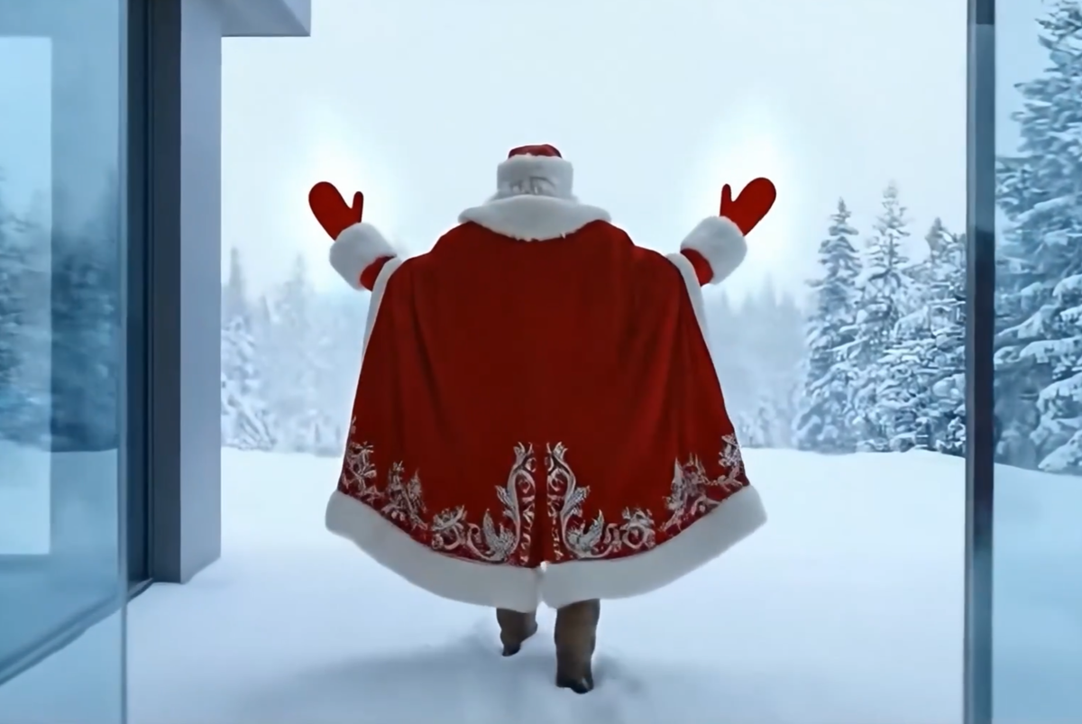 Фото - скриншот клипа.