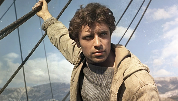 Александр Лазарев ст. в фильме "Вольный ветер"