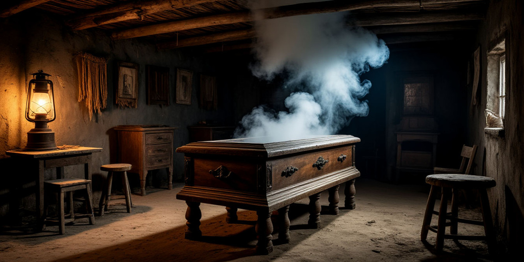 Мы закопали гроб, из которого доносился стук. А ночью этот звук пришел в мой дом.