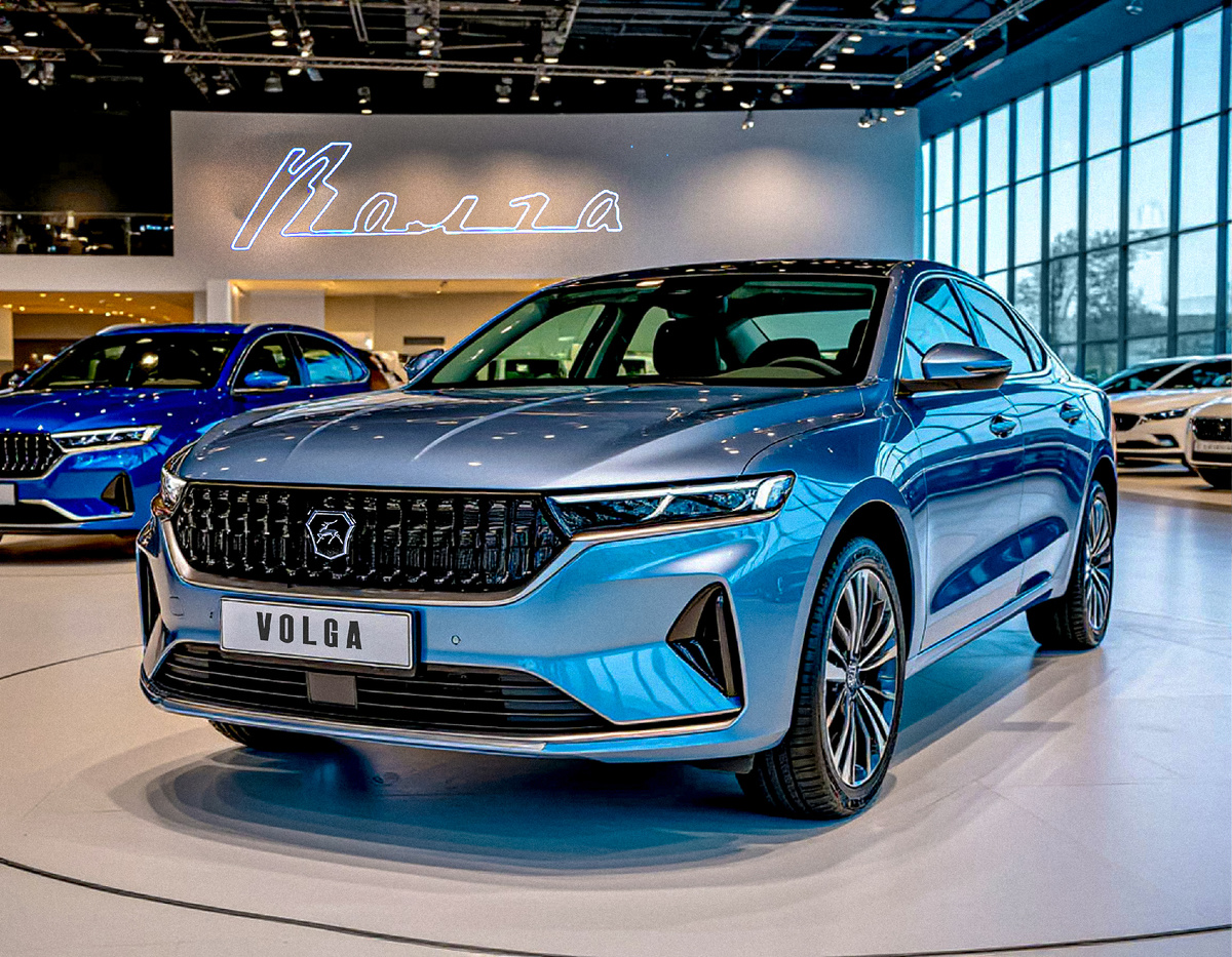 Новый седан Volga C50 - по сути, клон-копия китайского Geely Preface