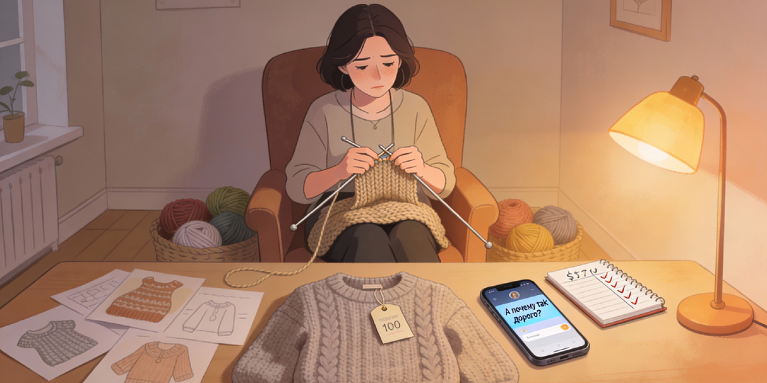 Муж выбросил все мое вязание и сказал, что это не серьезное занятие