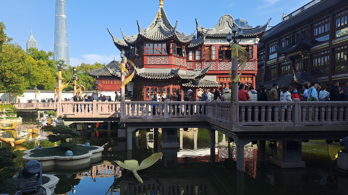 В "Сердце Шанхая". Торгов-религиозный центр