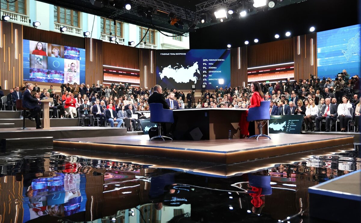   Итоги года с Владимиром Путиным