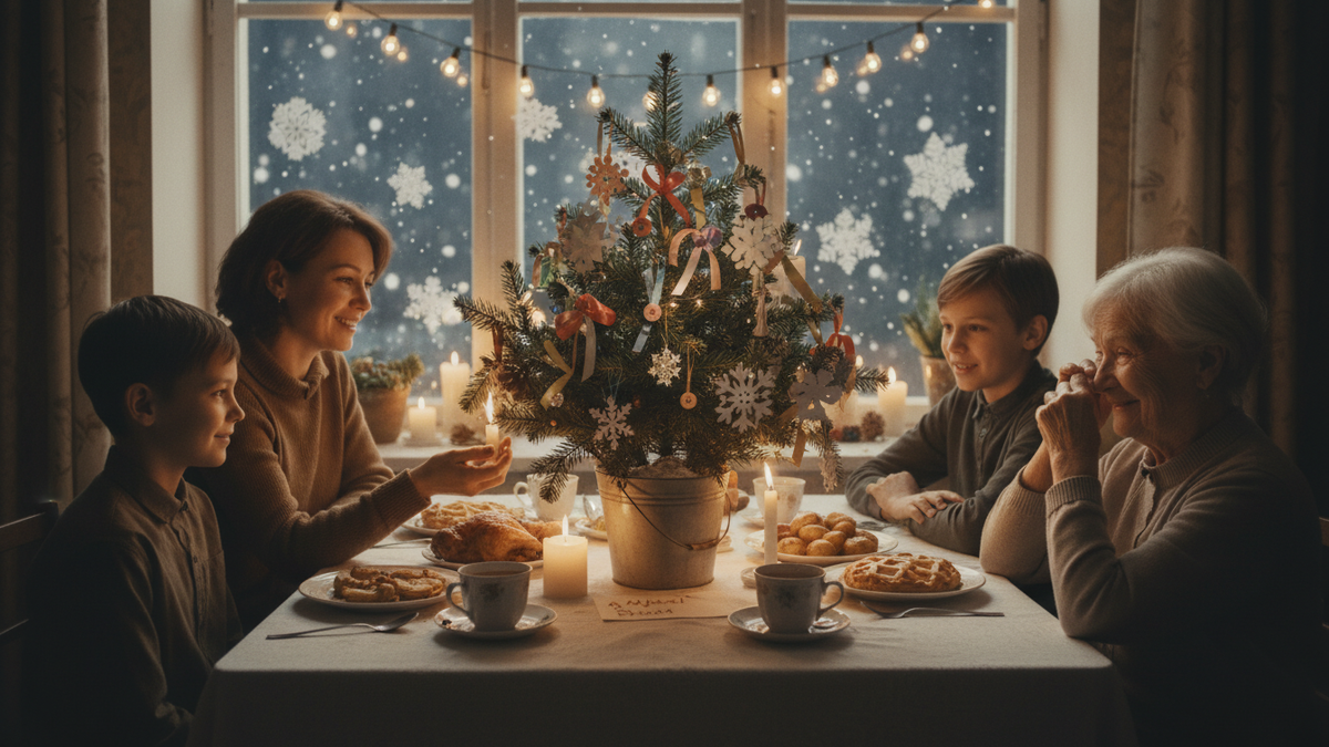 Мама сказала: "В этом году Новый год не отмечаем". Сын промолчал. А утром она поняла...