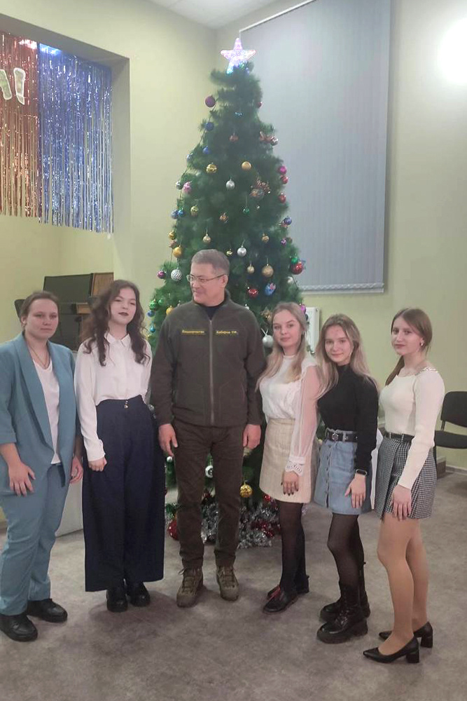 В Луганске с главой РБ Радием Хабировым.