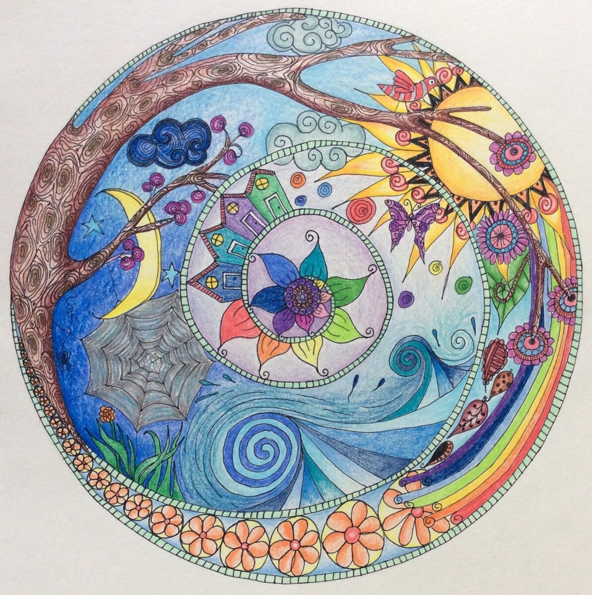 mandala art, ru.pinterest.com Пин на доске Mandalák