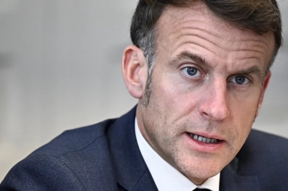    Французские фермеры вышли на протест к дому Макрона