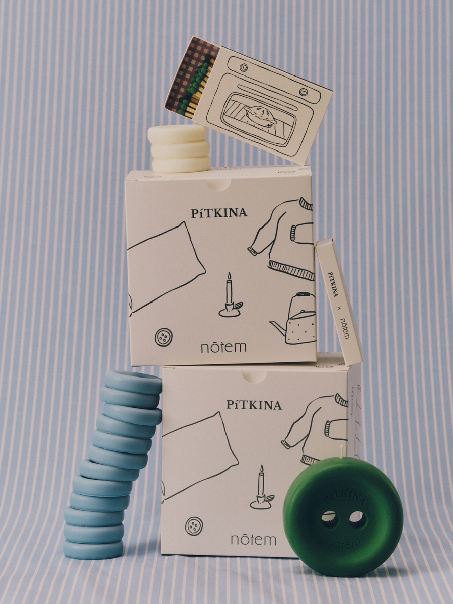    Pitkina, notem, Pitkina одежда, ароматические светы notem, коллаборация Pitkina и notem, ароматические саше, Ната Питькина