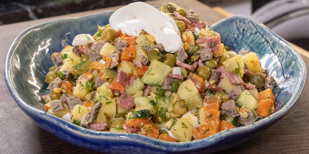 Готовимся к новому году!!! Салат Оливье по-моему рецепту