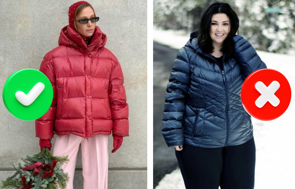 АНТИТРЕНД ЗИМЫ: ТОНКАЯ ОБЛЕГАЮЩАЯ КУРТКА