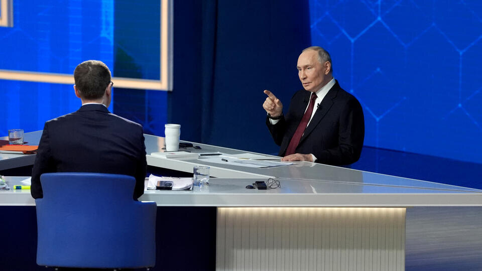     Путин назвал причины снижения темпов роста ВВП России до 1% ИЗВЕСТИЯ/Андрей Эрштрем