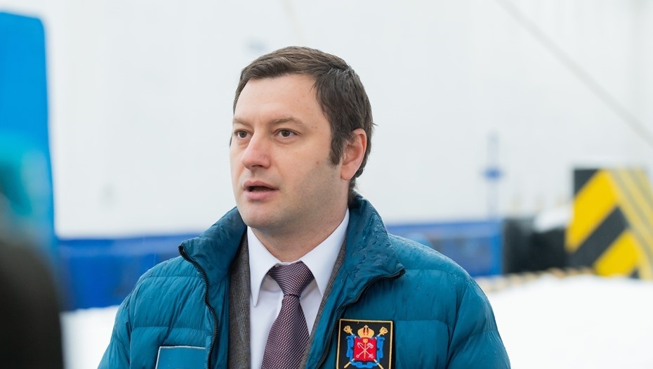 Автор фото: Сергей Ермохин / "ДП". Председатель комитета по транспорту Петербурга Валентин Енокаев.