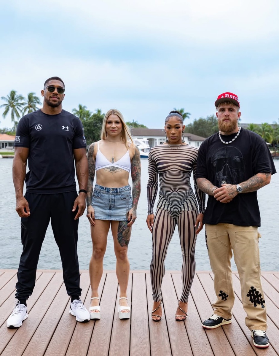     Энтони Джошуа, Лейла Бодуэн, Алисия Баумгарднер, Джейк Пол