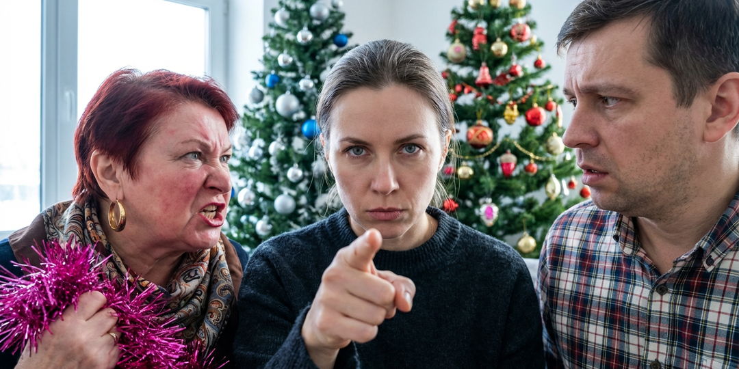 Свекровь перевесила игрушки на моей елке по своему вкусу и я указала ей на дверь