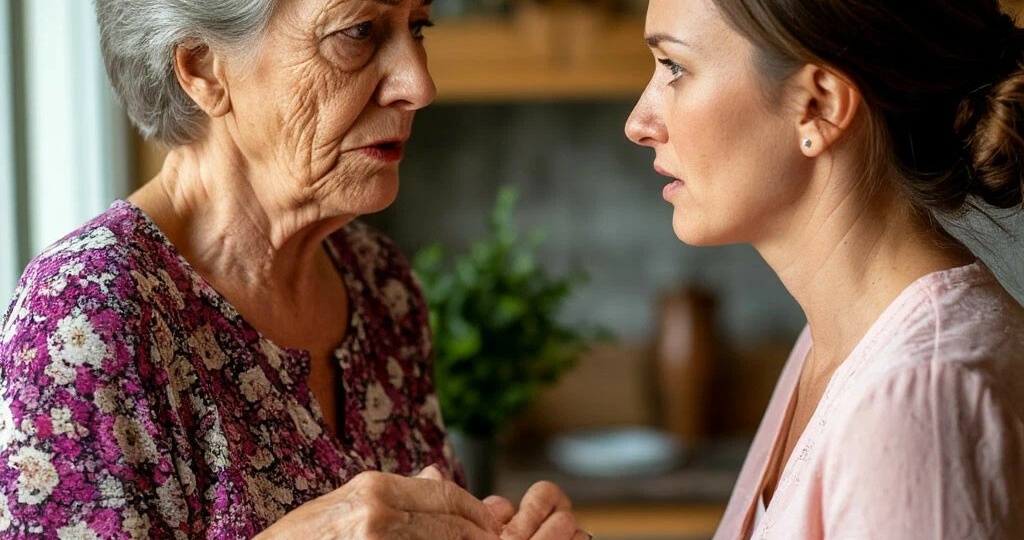 - От неё слова доброго не дождёшься...