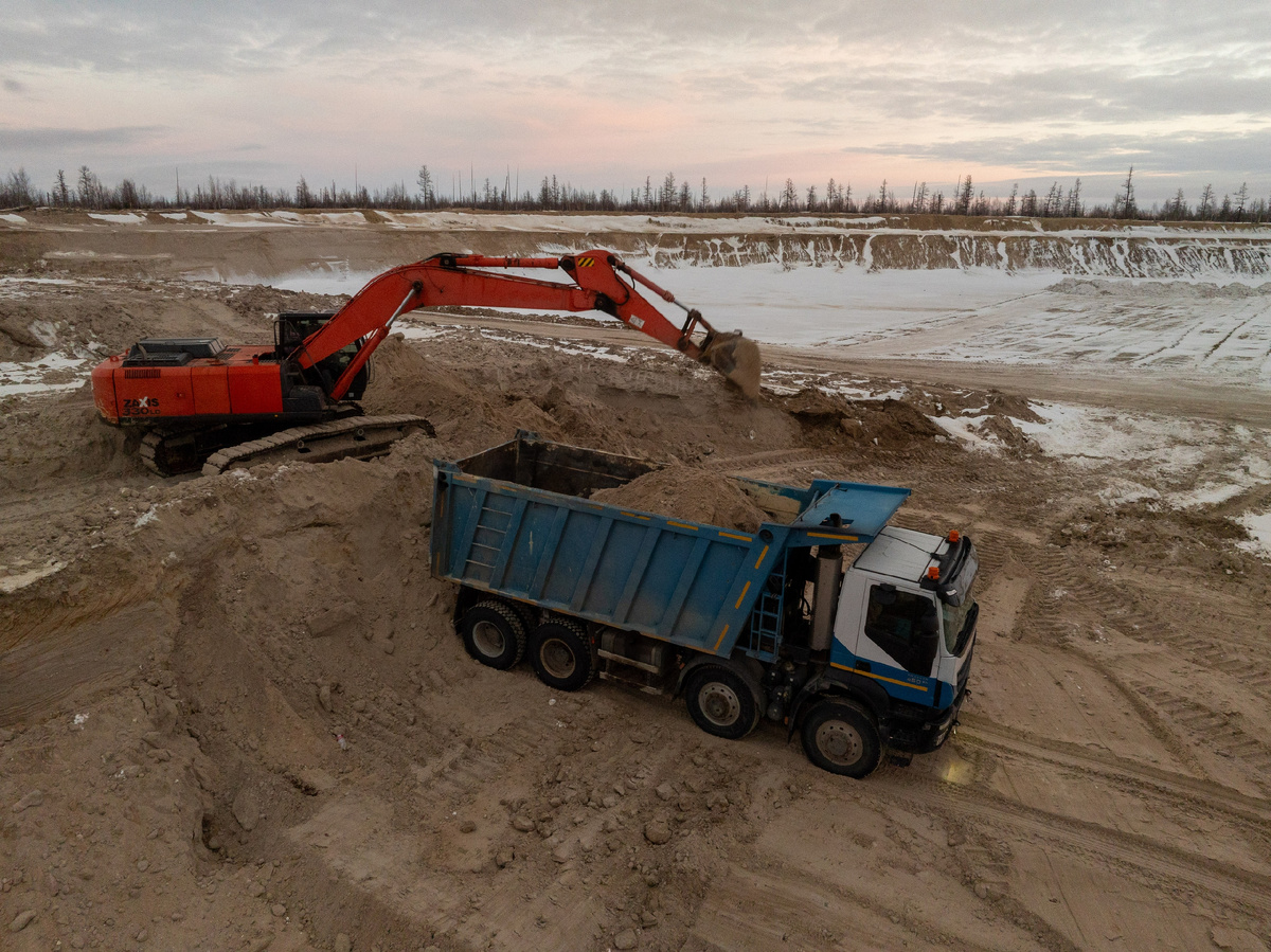 Песок здесь – ценный ресурс