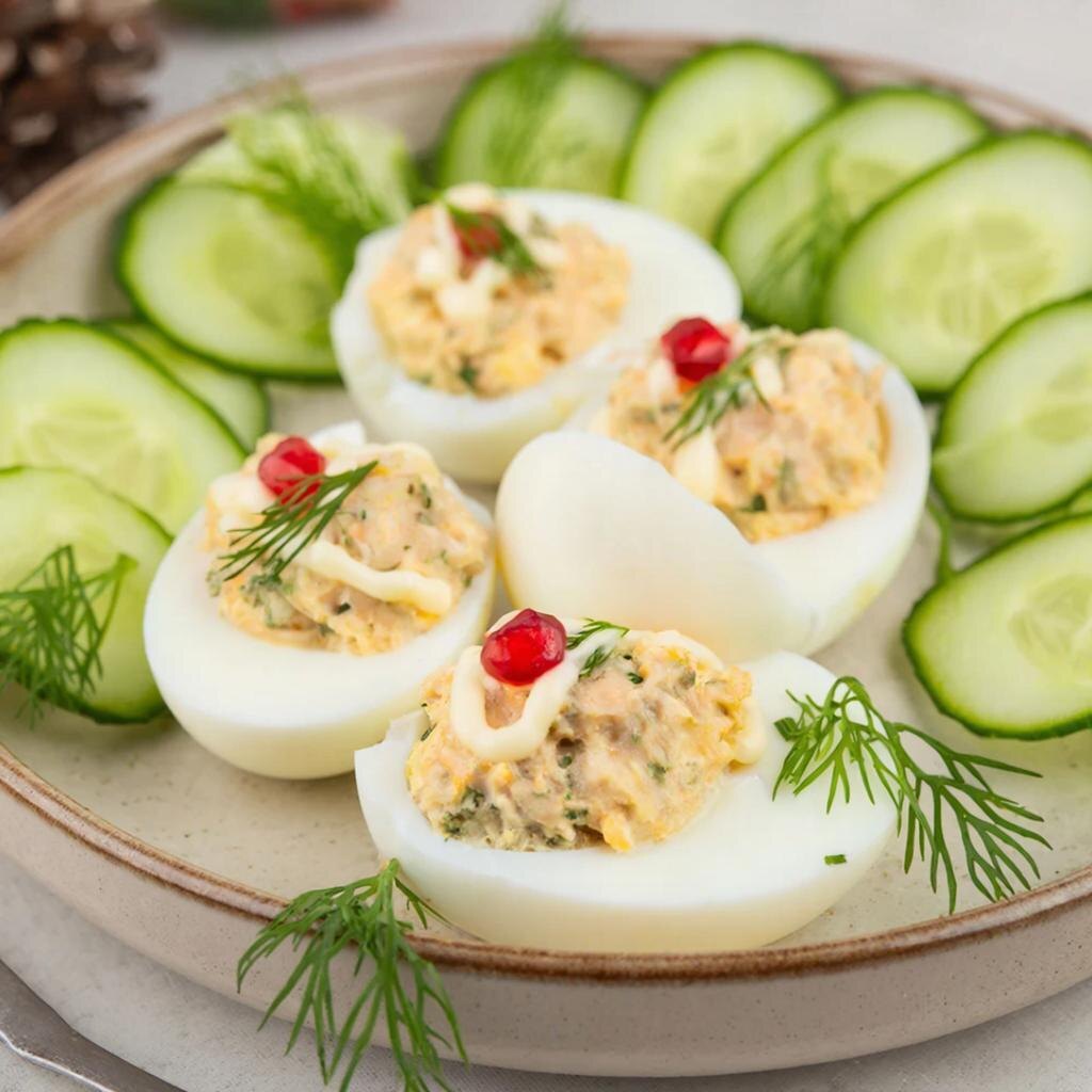 Фаршированные яйца "Классика жанра": Вкус, проверенный временем 