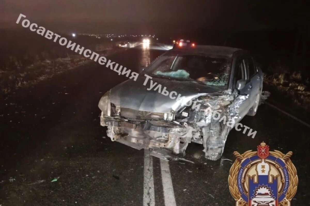    Три человека пострадали в ДТП с иномарками на дороге в Алексинском районе