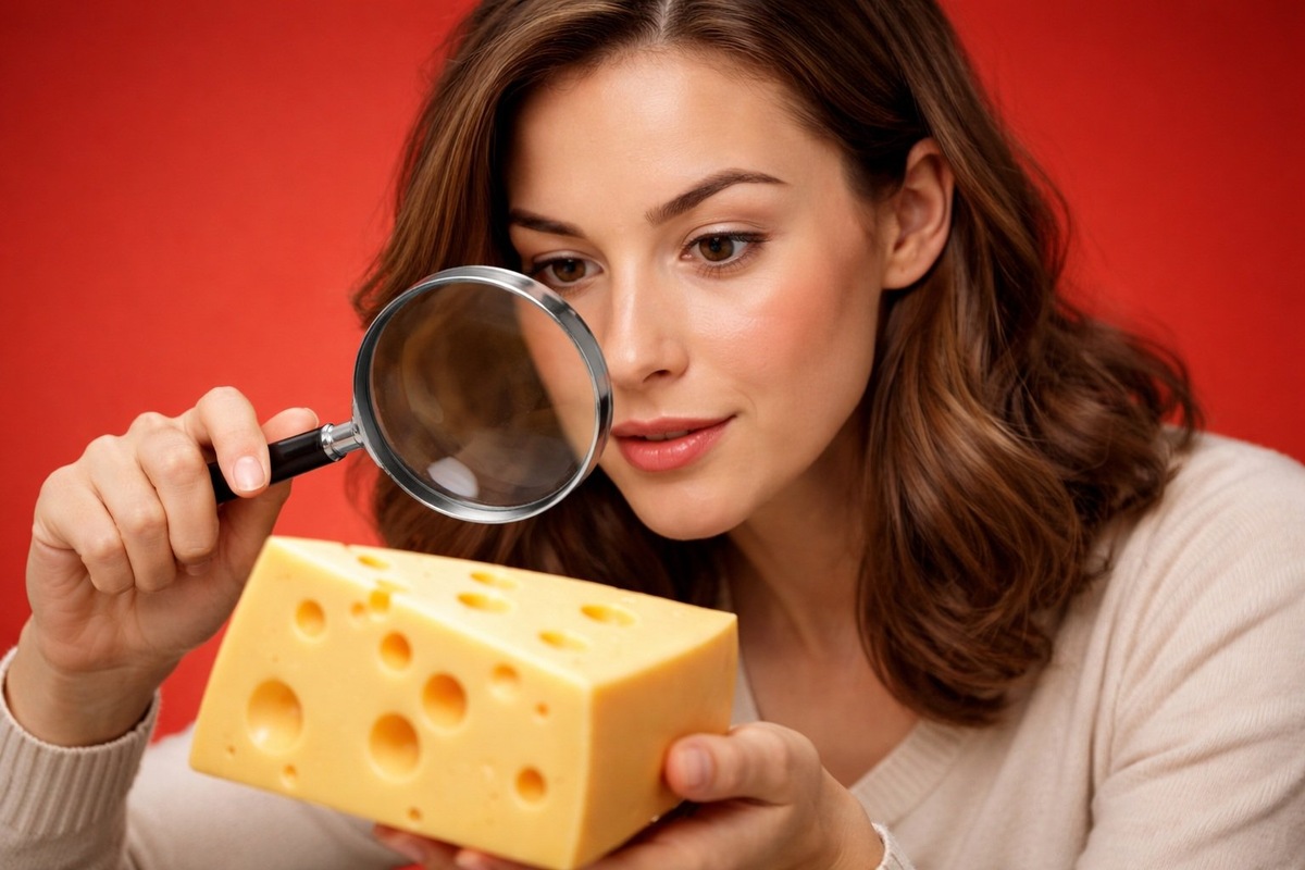    Дырки в сыре появляются из-за газа, который выделяют бактерии во время созревания