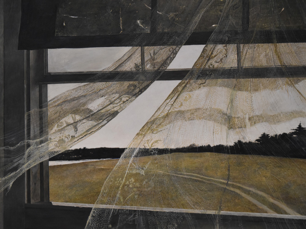 Картина Э. Уайета «Ветер с моря» (1947). Артикул: 127097