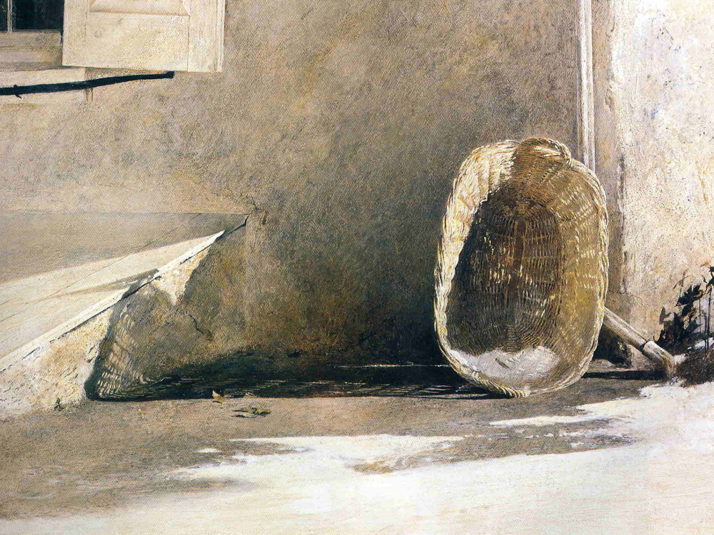 Картина Э. Уайета «Утро понедельника» (1955). Артикул: 127076