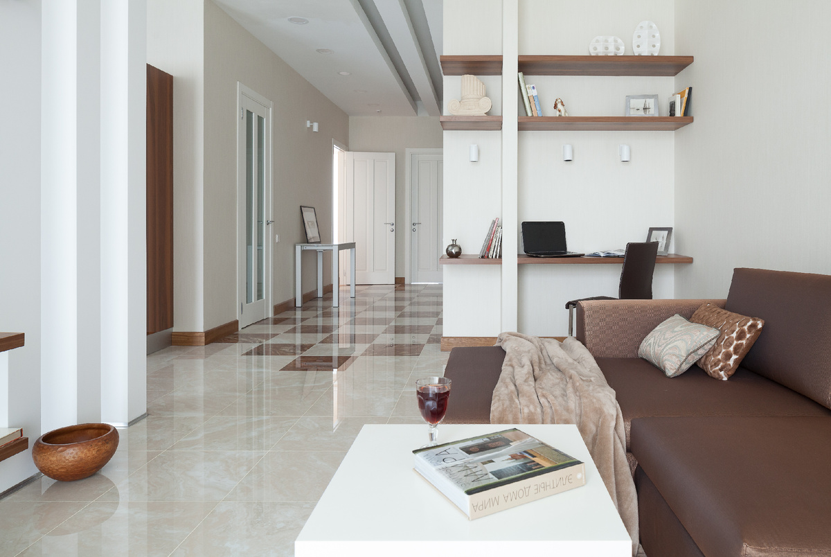 Квартира в ЖК "Дом на Покровском бульваре", фото А. Хроноленок. Дизайнер интерьера Ирина Кривцова.