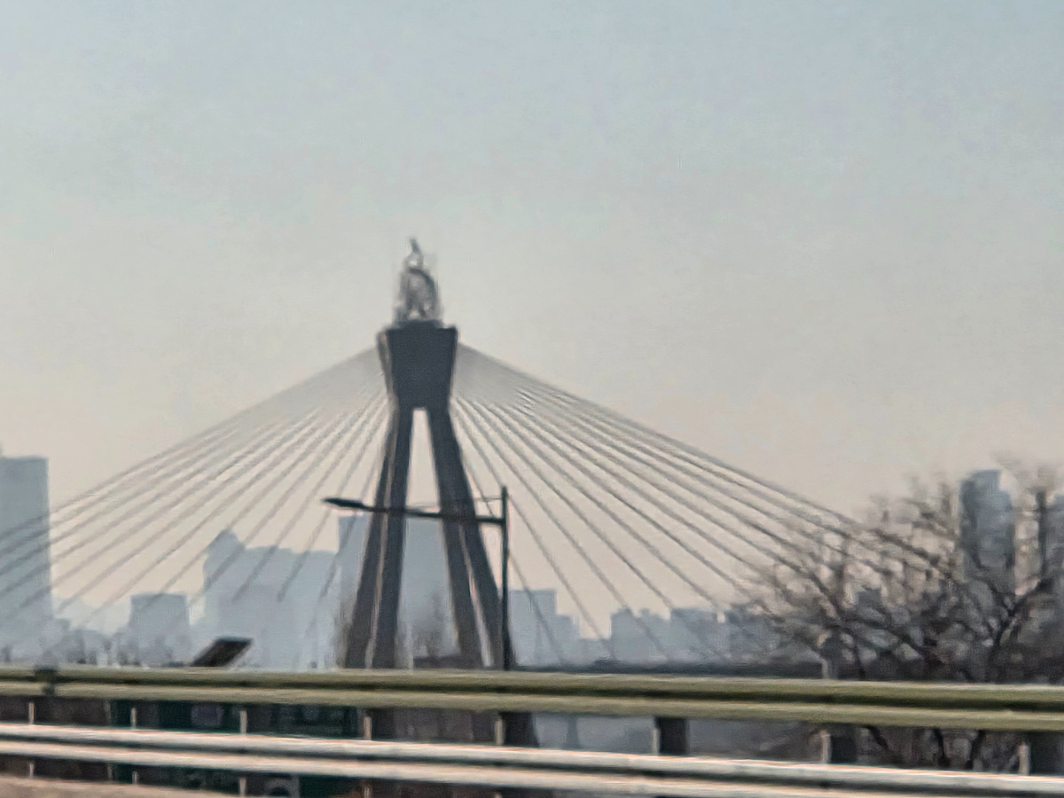 Знаменитый мост в Сеуле