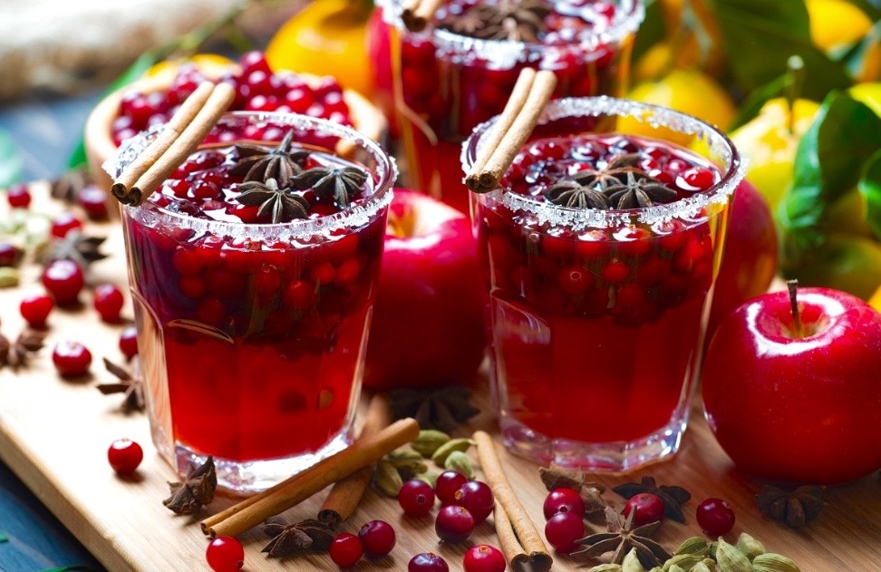 Рецепты горячих зимних напитков.