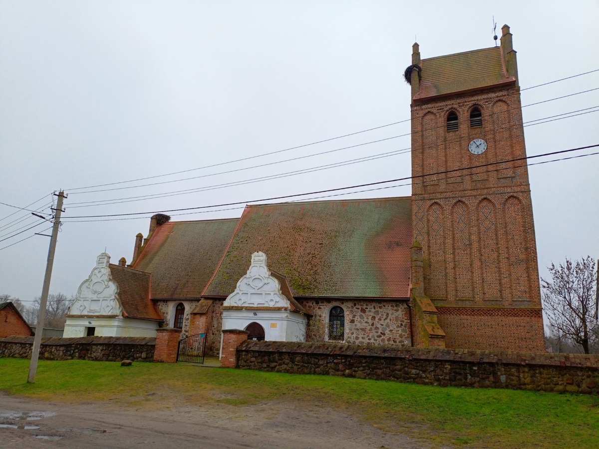 Кирха Мюльхаузен в посёлке Гвардейское Калининградской области.