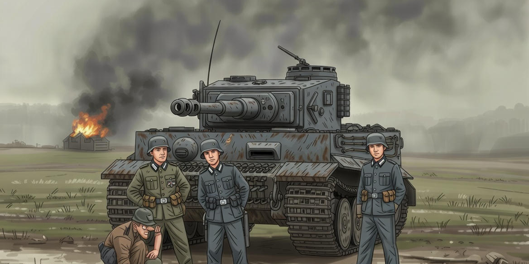 О чём не писали в уставах: странные и опасные привычки немецких танкистов Второй мировой...