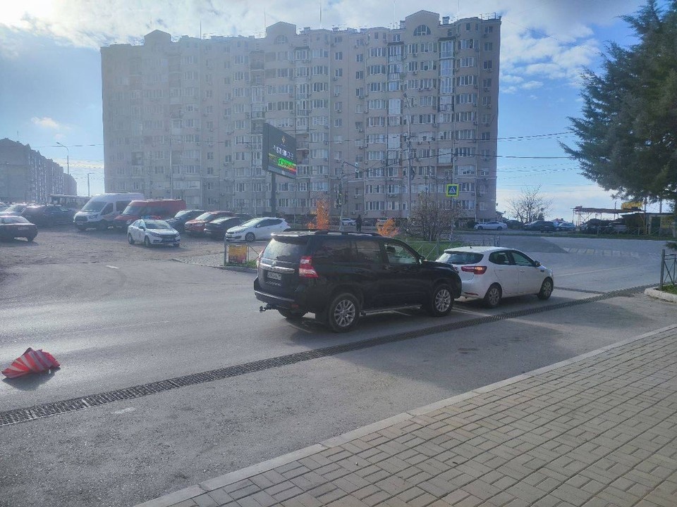    Место ДТП. Фото: ГИБДД Севастополя