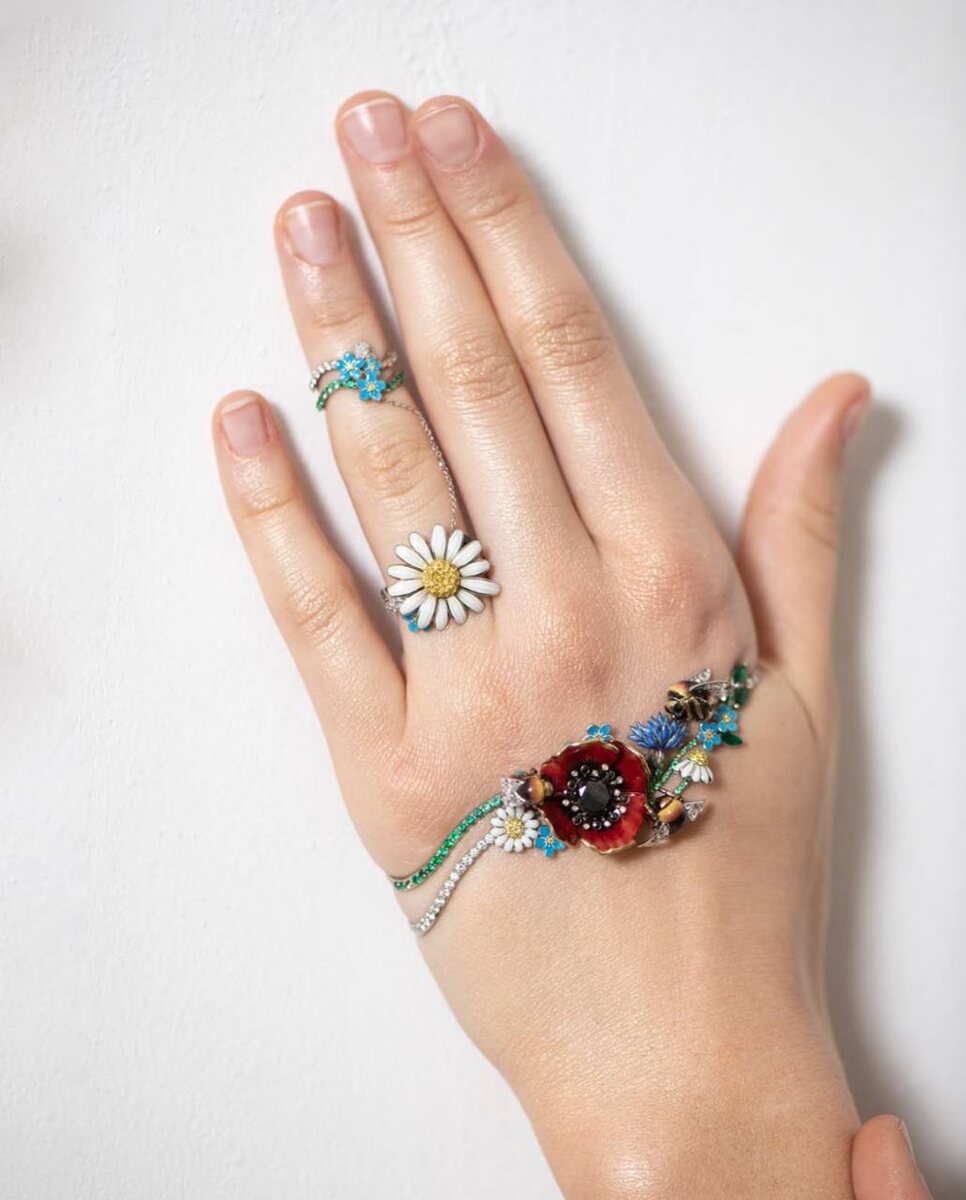 Наладонный брасле Liza Borzaya