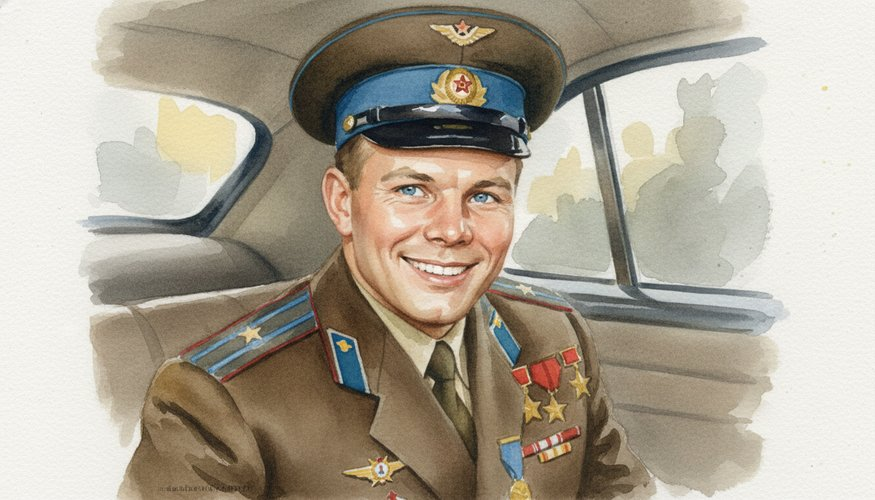 Юрий Гагарин.