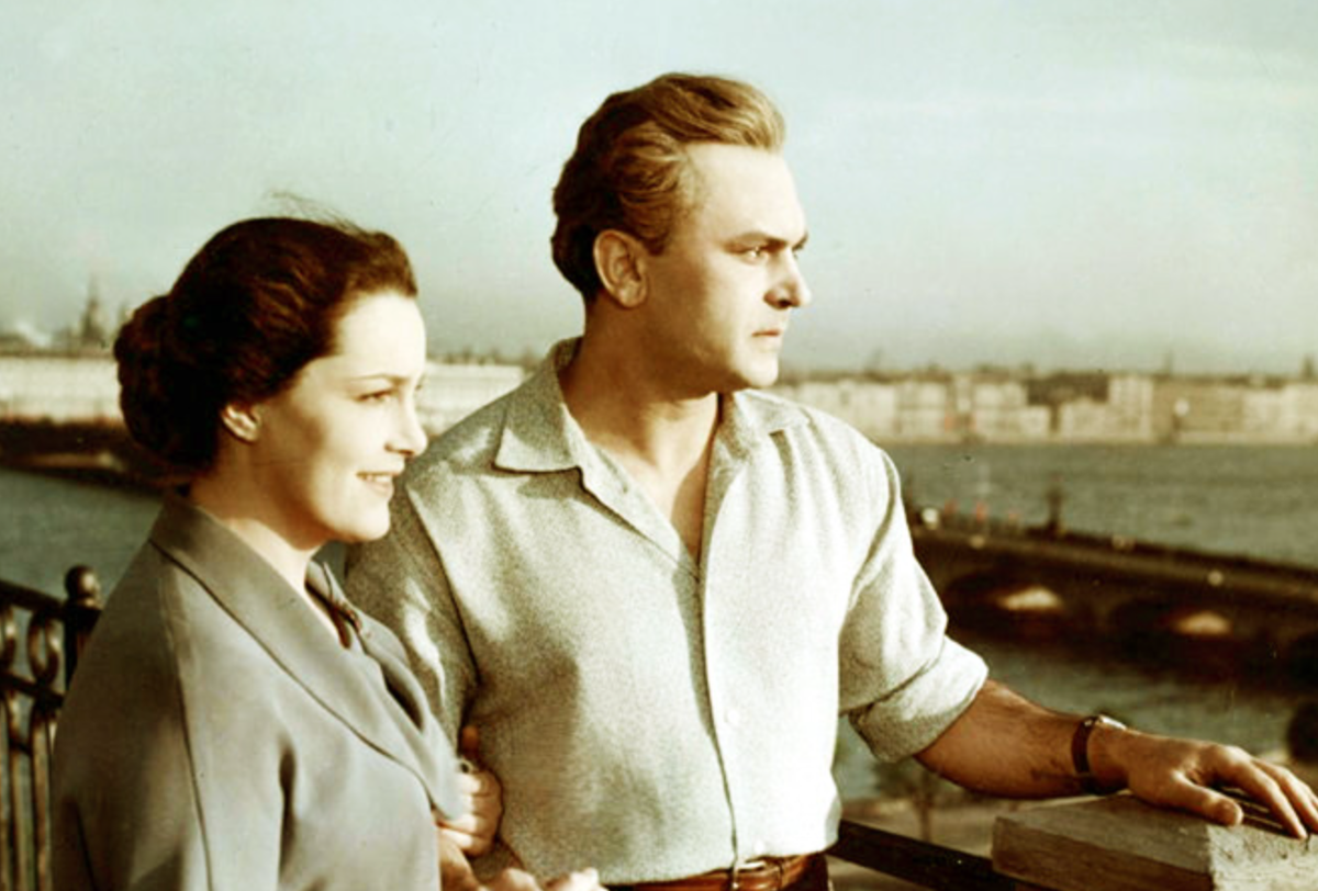 Элина Быстрицкая в фильме "Неоконченная повесть"