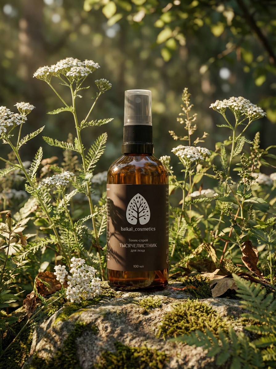 ИИ съёмка для уходовой косметики