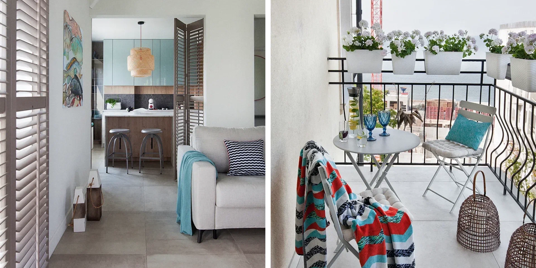 «Однушка у моря для пятерых»: как эргономика творит чудеса в небольшой квартире