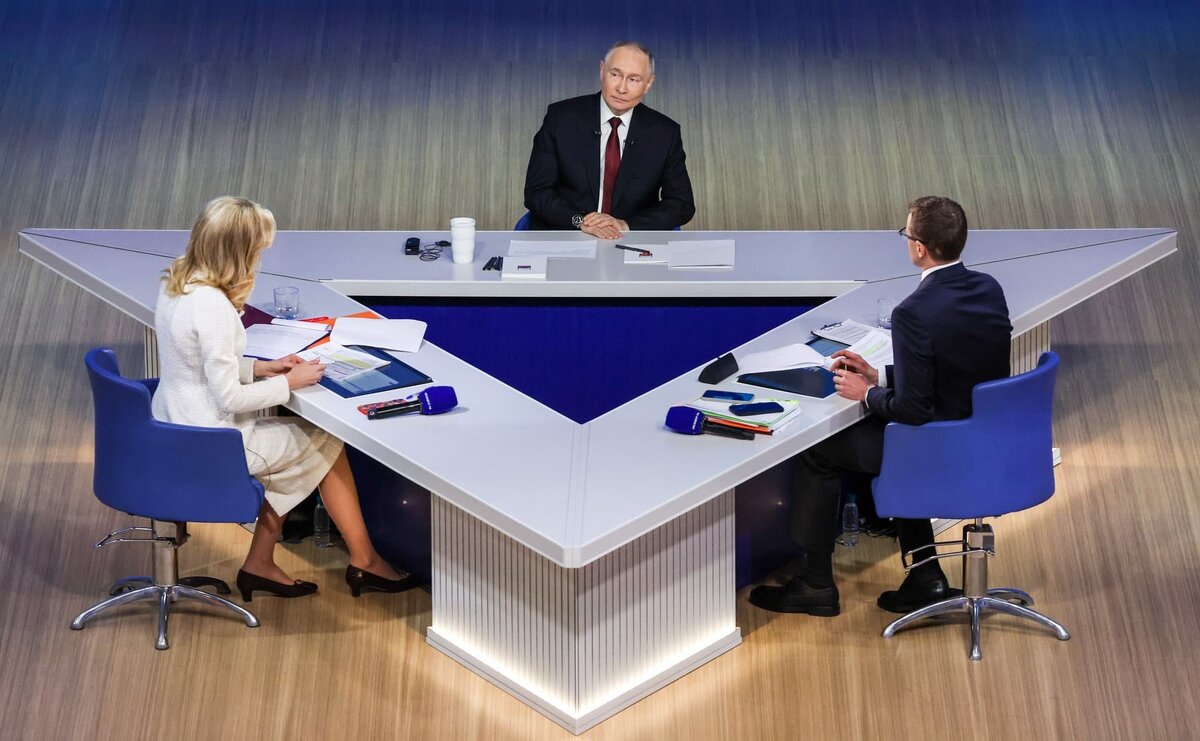   Прямая линия с президентом РФ