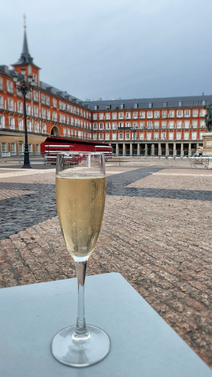 Моросил мелкий дождик и Мадрид быстро остался за спиной - как короткая остановка между двумя разными жизнями.