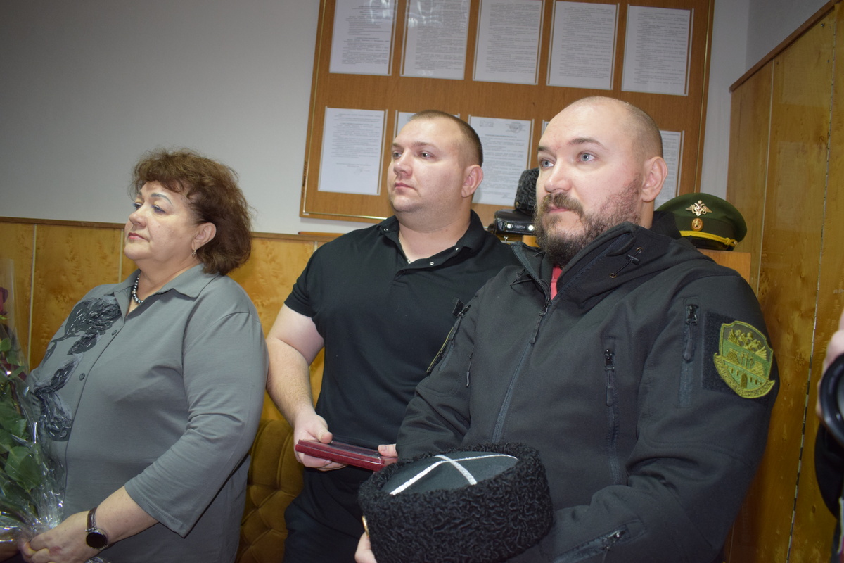    Награды героям вручили в военном комиссариате Кореновского и Выселковского районов