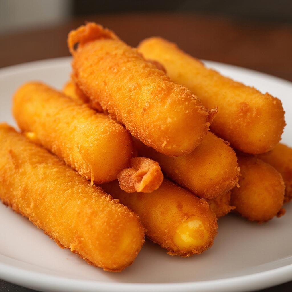 Золотистые Сырные Палочки в Кляре: Хрустящее Удовольствие для Любого Случая 