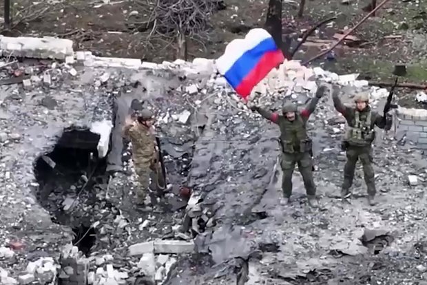    Российские военные в Северске, 11 декабря 2025 года. Кадр: Министерство обороны РФ