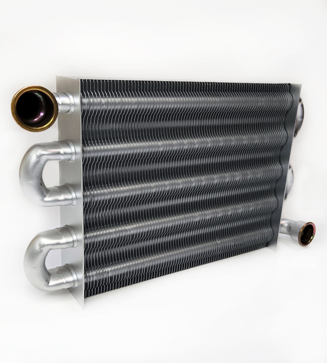 Теплообменник основной для котлов Ariston алюминиевый (225 мм)