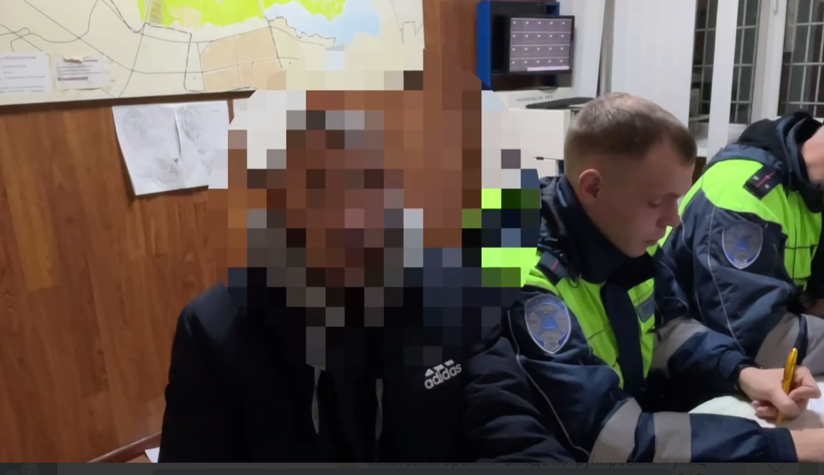 Скриншот из видео УМВД России по Курской области