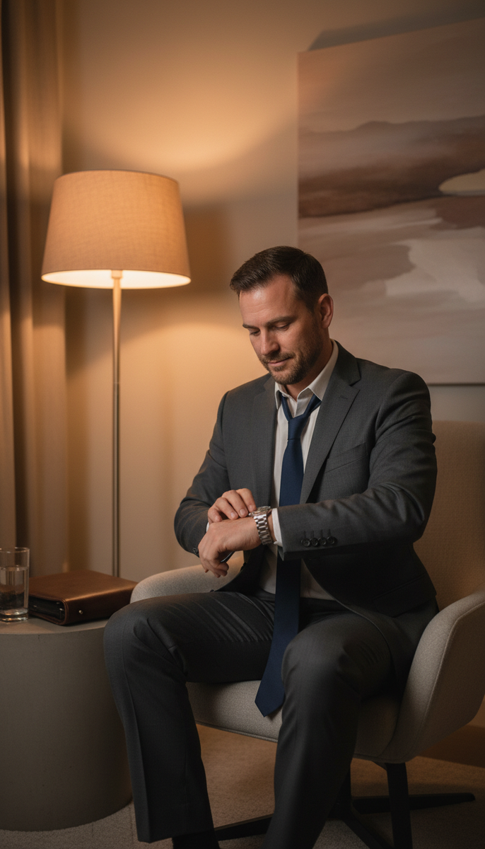 Снаружи - собранность. Внутри - пустота.