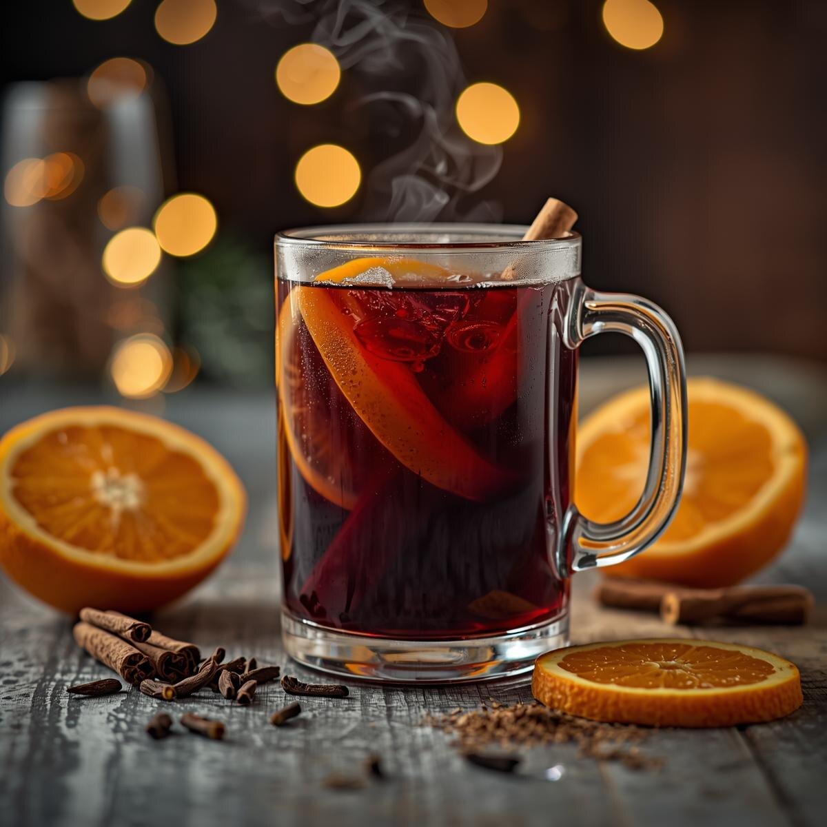 Глинтвейн на красном вине