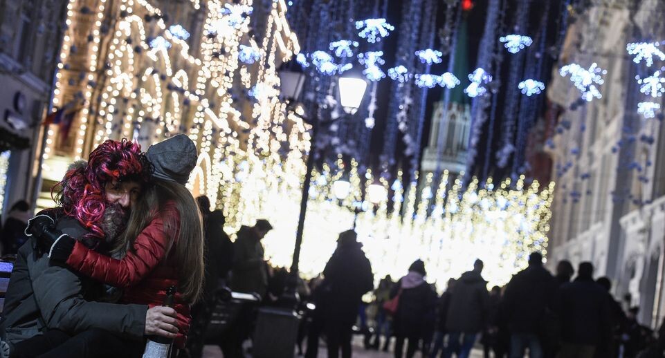    Новый год в Москве / Медиасток.рф