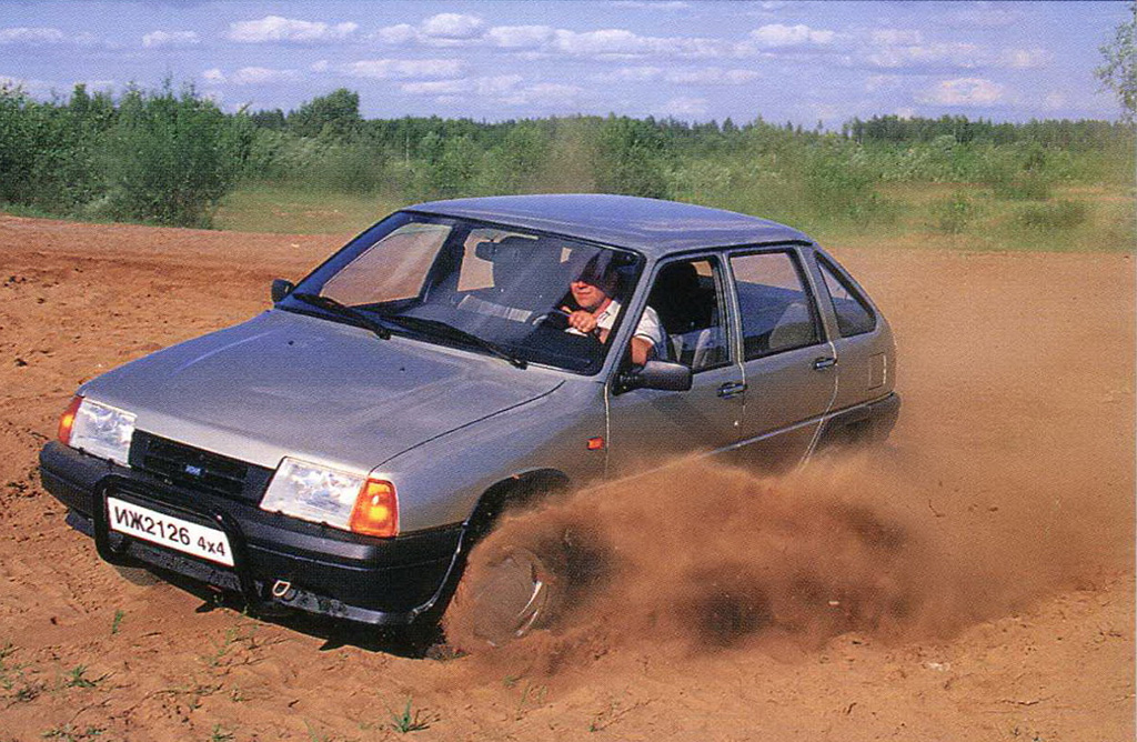 Проходимость ИЖ-21216 4х4, действительно, была впечатляющая