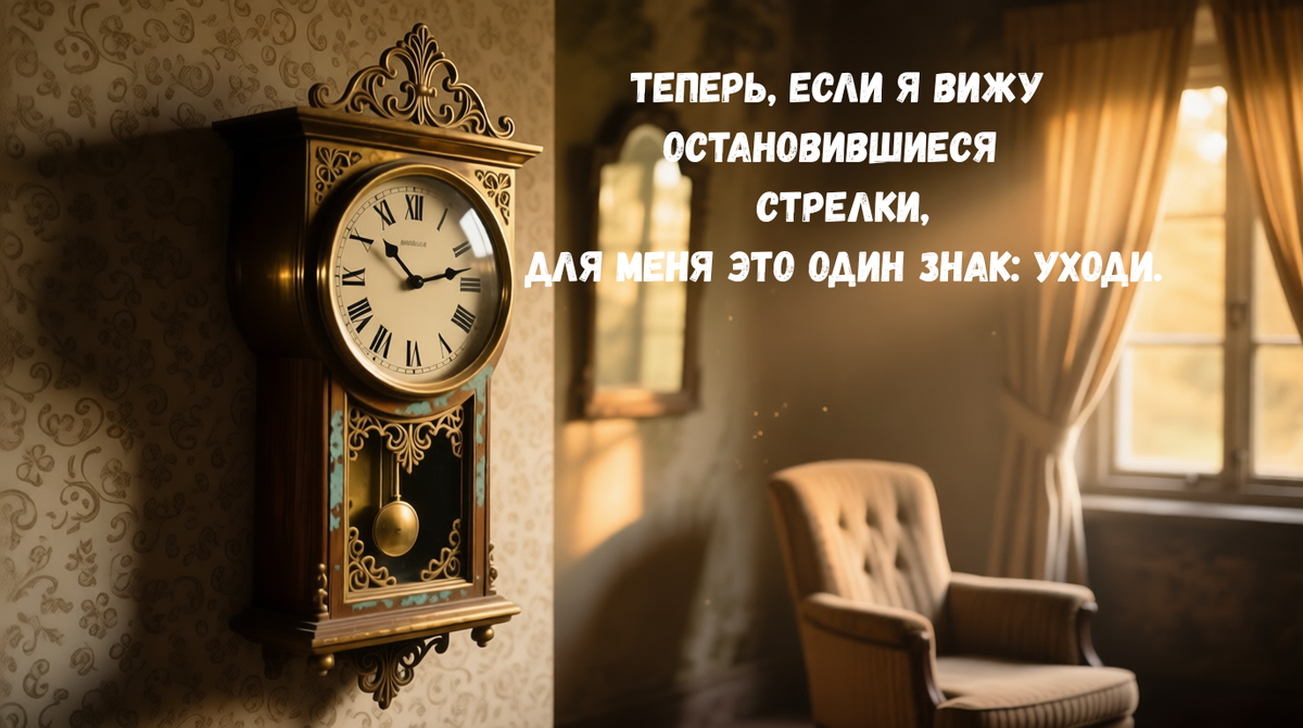 Иногда мир подсказывает нам, когда уходить. Знаки могут быть совсем обычными — часы, фото, запах — но их игнорирование может стоить жизни.